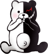 Danganronpa 1 Monokuma Sitting Sprite 03