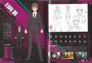 Profil postaci Hajime dla Danganronpa 3.