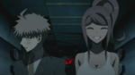 Naegi blushing