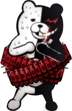 Danganronpa 2 Monokuma Fullbody Sprite (PSP) (16)