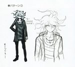 Danganronpa Another Episode early design sketches[5]