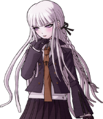 Danganronpa 1 Kyoko Kirigiri Halfbody Sprite (Mobile) (6)