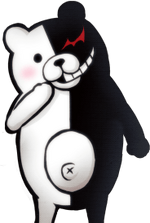 Danganronpa 1 Monokuma Halfbody Sprite (PSP) (11)