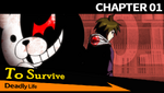 Danganronpa 1 CG - Chapter Card Deadly Life (Chapter 1)