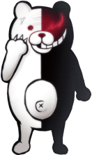 Danganronpa 2 Monokuma Fullbody Sprite (PSP) (3)