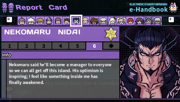 Nekomaru Nidai's Report Card Page 6