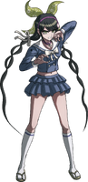 Danganronpa V3 Tenko Chabashira Fullbody Sprite (27)