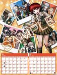 Page from the Danganronpa 2 2013 calendar