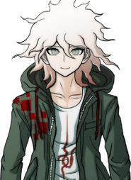 Danganronpa 2 Nagito Komaeda Halfbody Sprite (PSP) (1)