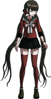 Danganronpa V3 Maki Harukawa Fullbody Sprite (40)