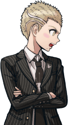 Danganronpa 2 Fuyuhiko Kuzuryu Halfbody Sprite (PSP) (9)