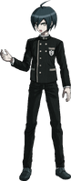 Danganronpa V3 Shuichi Saihara Fullbody Sprite (No Hat) (34)