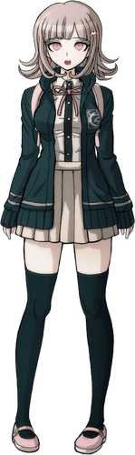 Chiaki Nanami Sprite Gallery Danganronpa Wiki Fandom Chiaki nanami render transparent background png clipart. chiaki nanami sprite gallery
