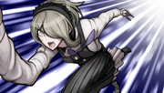 Danganronpa V3 CG - Kirumi Tojo trying to escape her execution (1)