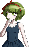 Danganronpa S Monaca Towa Halfbody Sprite Maillot 6