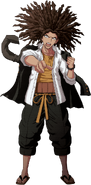 Danganronpa 1 Yasuhiro Hagakure Fullbody Sprite (Mobile) (15)