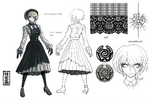 Danganronpa V3 design sketches[1]