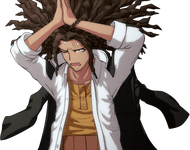 Danganronpa 1 Yasuhiro Hagakure Halfbody Sprite (PSP) (11)