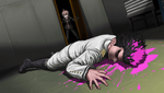 Danganronpa 1 CG - Kiyotaka Ishimaru first body discovery