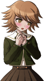 Danganronpa 1 Chihiro Fujisaki Halfbody Sprite (PSP) (3)