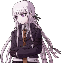 Danganronpa 1 Kyoko Kirigiri Halfbody Sprite (PSP) (2)