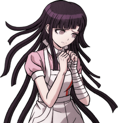 Danganronpa 2 Mikan Tsumiki Halfbody Sprite (PSP) (3)