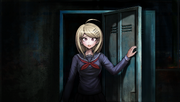 Danganronpa V3 CG - Pre-Game Kaede Akamatsu exiting the locker (1)