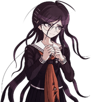 DRAE Touko Toko Fukawa Halfbody Sprite 02