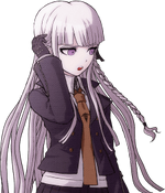 Danganronpa 1 Kyoko Kirigiri Halfbody Sprite (PSP) (3)