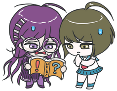 Danganronpa Another Episode Toko Fukawa Komaru Naegi Chibi 03