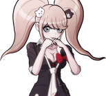 Danganronpa 1 Junko Enoshima Halfbody Sprite (PSP) (5)