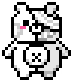 Pixel from the Danganronpa Another Episode-themed Monopad skin