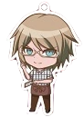 Danganronpa 1.2 Reload x Sweets Paradise Keychain Byakuya Togami