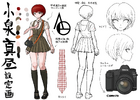 Danganronpa 2 Character Design Profile Mahiru Koizumi