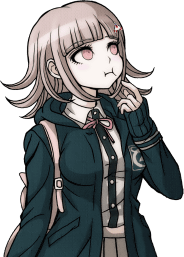 Danganronpa 2 Chiaki Nanami Halfbody Sprite (PSP) (19)