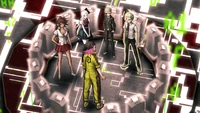 Danganronpa 2 CG - Survivors as the virtual world falls apart (2)