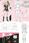 Danganronpa: Trigger Happy Havoc design sketches[2]