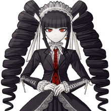Celestia Ludenberg Sprite Gallery Danganronpa Wiki Fandom