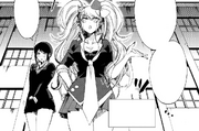 Danganronpa Gaiden KK Chap 10 Mukuro's being praised by Junko