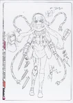 Danganronpa 3 Future Arc design sketch cel[3]
