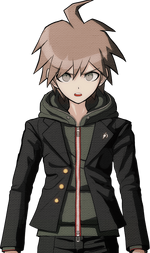 Danganronpa 1 Makoto Naegi Halfbody Sprite (Mobile) (1)