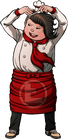 Danganronpa 2 Teruteru Hanamura Fullbody Sprite (PSP) (4)