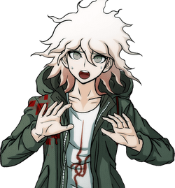 picture Nagito Sprites Black Background nagito komaeda sprite gallery