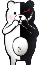 Danganronpa 1 Monokuma Halfbody Sprite (PSP) (4)