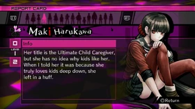 Maki Harukawa's Report Card Page 2