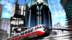 Ciudad Towa antes de la tragedia.