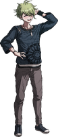 Danganronpa V3 Rantaro Amami Fullbody Sprite (19)