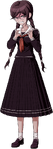 Danganronpa 1 Toko Touko Fukawa Fullbody Sprite 12