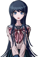 Danganronpa S Sayaka Maizono Halfbody Sprite 1