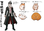 Danganronpa 2: Goodbye Despair with Four Dark Devas of Destruction design sketches[2]